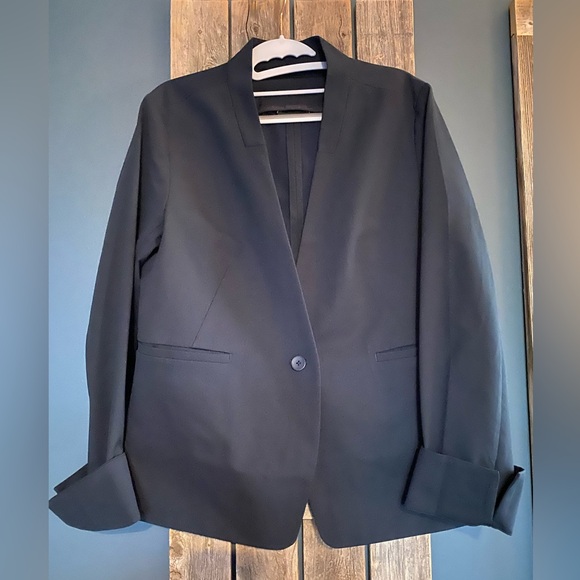 Ministry of Supply Women's Kinetic Blazer Navy Size 10 (NWOT) - Picture 6 of 8